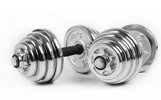 Gantere reglabile metal set 25kg greutate totala