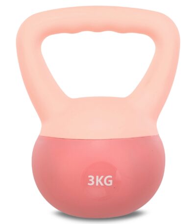 Ganterele Kettlebell Soft Power. Гири женские для фитнеса, дома, для тонких рук