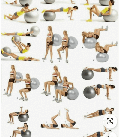 mingi fitnes de 45cm